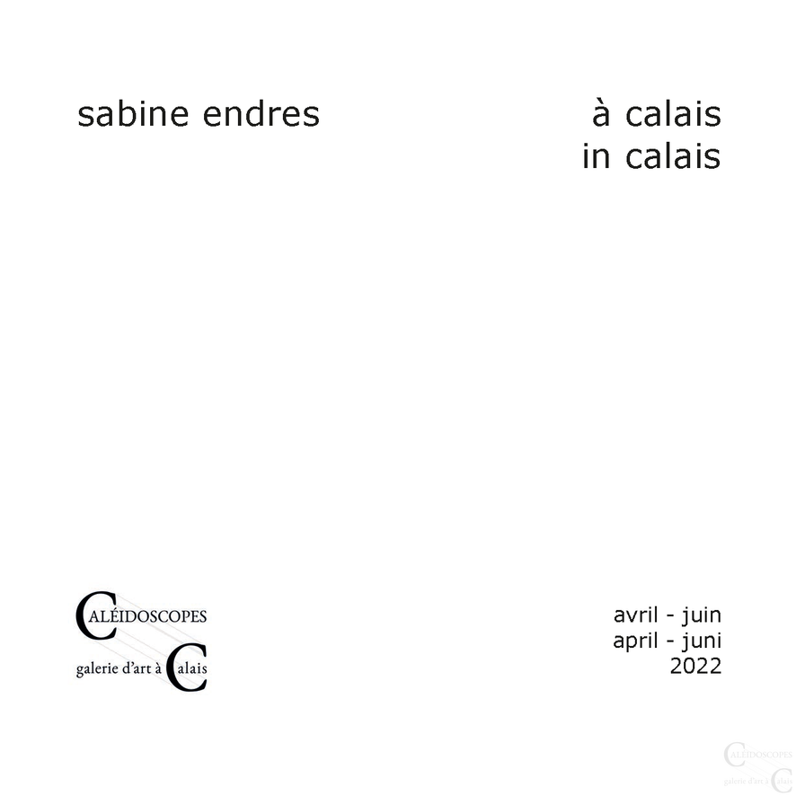 sabine endres à calais (catalogue de l'exposition, avril - juin 2022) – Image 2
