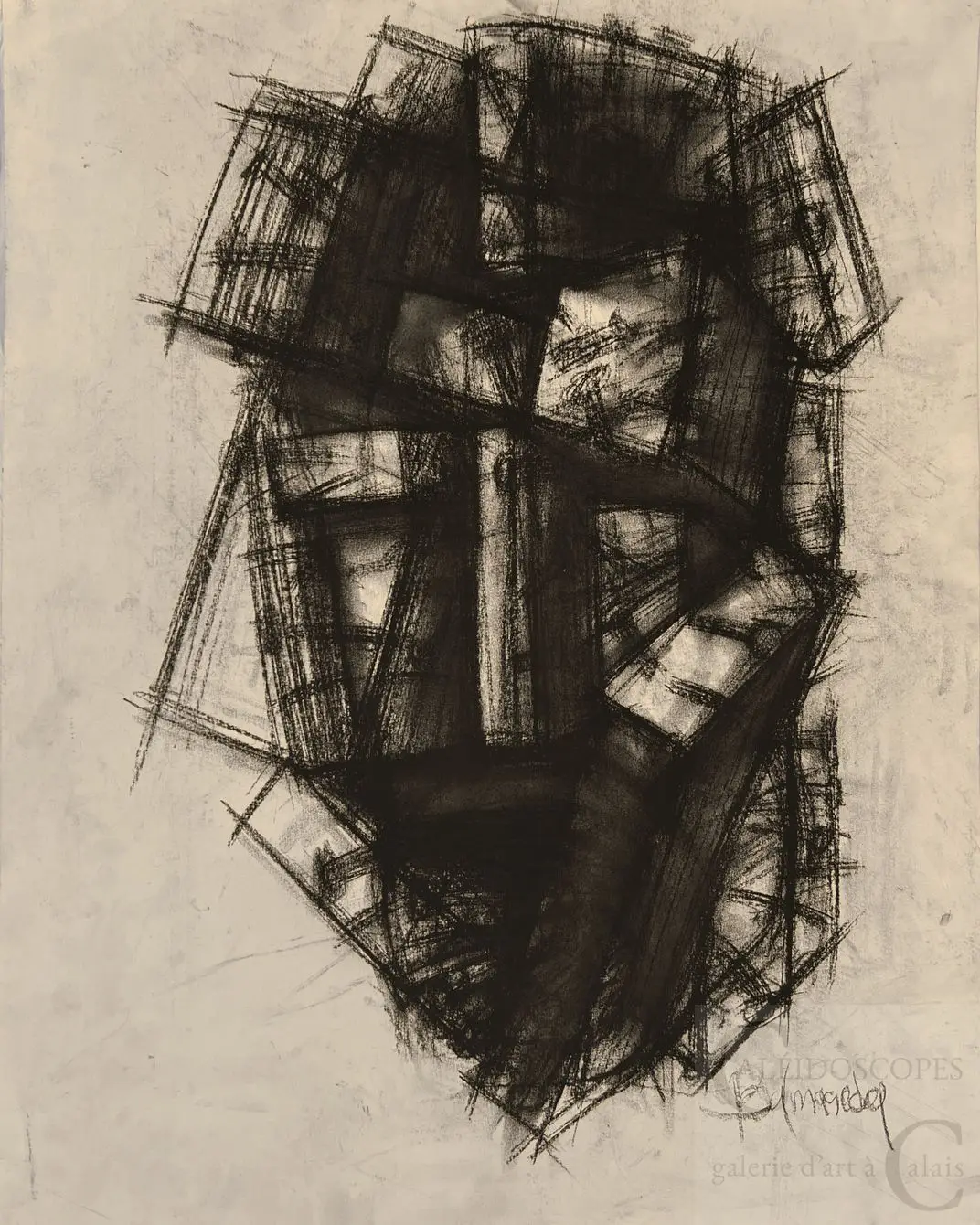 Javier Balmaseda. Sans titre. Dessin. 70X50 cm
