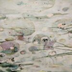 Sans titre. Acrylique, huile, crayon sur toile (2019), 180X130 cm