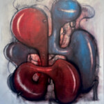 Javier Balmaseda : Persistencia abstracta. Huile sur toile. 110X90 cm Javier Balmaseda : Persistencia abstracta. Huile sur toile. 110X90 cm