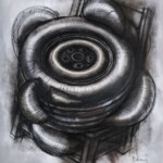 Inerte. Huile sur toile. 110X90 cm