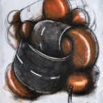 Inevitable - Study. Huile sur toile. 110X90 cm.