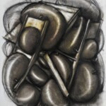 Todo lo que nos separa. Huile sur toile. 110X90 cm