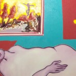 Jeune homme endormi. Huile sur toile (2022). 70X50 cm. Jeune homme endormi. Huile sur toile (2022). 70X50 cm.