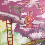 La promesse de l'ange. Huile sur carton (2022). 22X29,5 cm. La promesse de l'ange. Huile sur carton (2022). 22X29,5 cm.