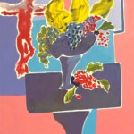 Nature morte au Christ rouge. Huile sur toile (2022). 22X29,5 cm. Nature morte au Christ rouge. Huile sur toile (2022). 22X29,5 cm.