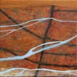 Acrylique sur toile (2024). 40X40 cm