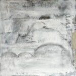 Traces 2. Acrylique et collages sur toile. 80X80 cm