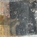 Graphismes 3. Acrylique, et collages sur toile. 40X40 cm