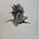 Entre dessin et poésie. Dessin. 30X20 cm Entre dessin et poésie. Dessin. 30X20 cm