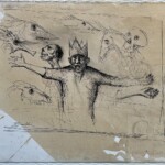 La fête n'est pas finie. Dessin. 31X41 cm La fête n'est pas finie. Dessin. 31X41 cm