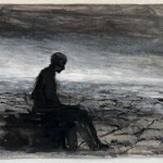 La mer scintille. Dessin. 27X37 cm La mer scintille. Dessin. 27X37 cm