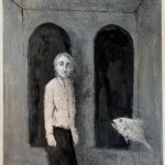 Une pensée magique. Dessin. 40X30 cm Une pensée magique. Dessin. 40X30 cm