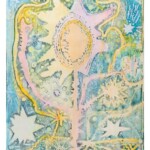 Atomi, fiori, stelle. Technique mixte sur toile de lin. 80X50 cm (2024) Atomi, fiori, stelle. Technique mixte sur toile de lin. 80X50 cm (2024)