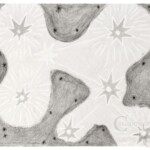 Costellazione (étude). Technique mixte sur papier. 27,5X30 cm (2022-2023) Costellazione (étude). Technique mixte sur papier. 27,5X30 cm (2022-2023)