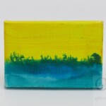 Il paesaggio. Technique mixte sur toile. 5X7,5 cm Il paesaggio. Technique mixte sur toile. 5X7,5 cm