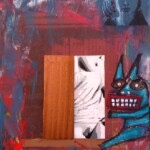 Éric Doisy : Erotic. Technique mixte sur bois. 80X60 cm Éric Doisy : Erotic. Technique mixte sur bois. 80X60 cm