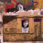 Éric Doisy : Chut, je suis au téléphone. Technique mixte sur bois. 60X80 cm Éric Doisy : Chut, je suis au téléphone. Technique mixte sur bois. 60X80 cm