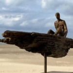 La traversée. Sculpture (bronze). H 23 L 43 cm Roland Devolder : La traversée. Sculpture (bronze). H 23 L 43 cm