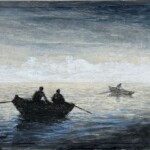 Sur la mer du Nord. Dessin et Aquarelle. 40X50 cm Roland Devolder : Sur la mer du Nord. Dessin et Aquarelle. 40X50 cm