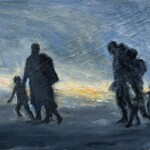 Face à la mer. Huile. 30X40 cm Roland Devolder : Face à la mer. Huile. 30X40 cm