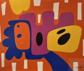 Acrylique sur bois. 50X61 cm Acrylique sur bois. 50X61 cm