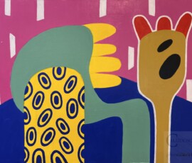 Acrylique sur bois. 50X65 cm Acrylique sur bois. 50X65 cm