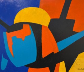 Acrylique sur toile. 50X70 cm Acrylique sur toile. 50X70 cm