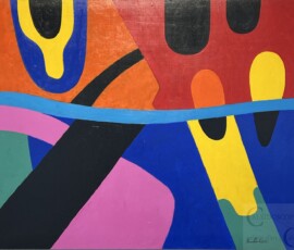 Acrylique sur bois. 73X92 cm Acrylique sur bois. 73X92 cm