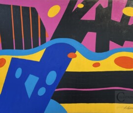 Acrylique sur bois. 73X100 cm Acrylique sur bois. 73X100 cm