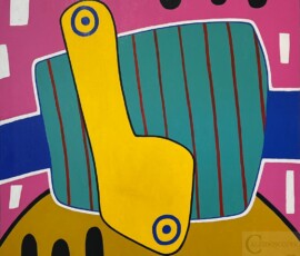 Acrylique sur bois. 81X81 cm Acrylique sur bois. 81X81 cm